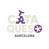 Cata de quesos Barcelona logo fondo negro