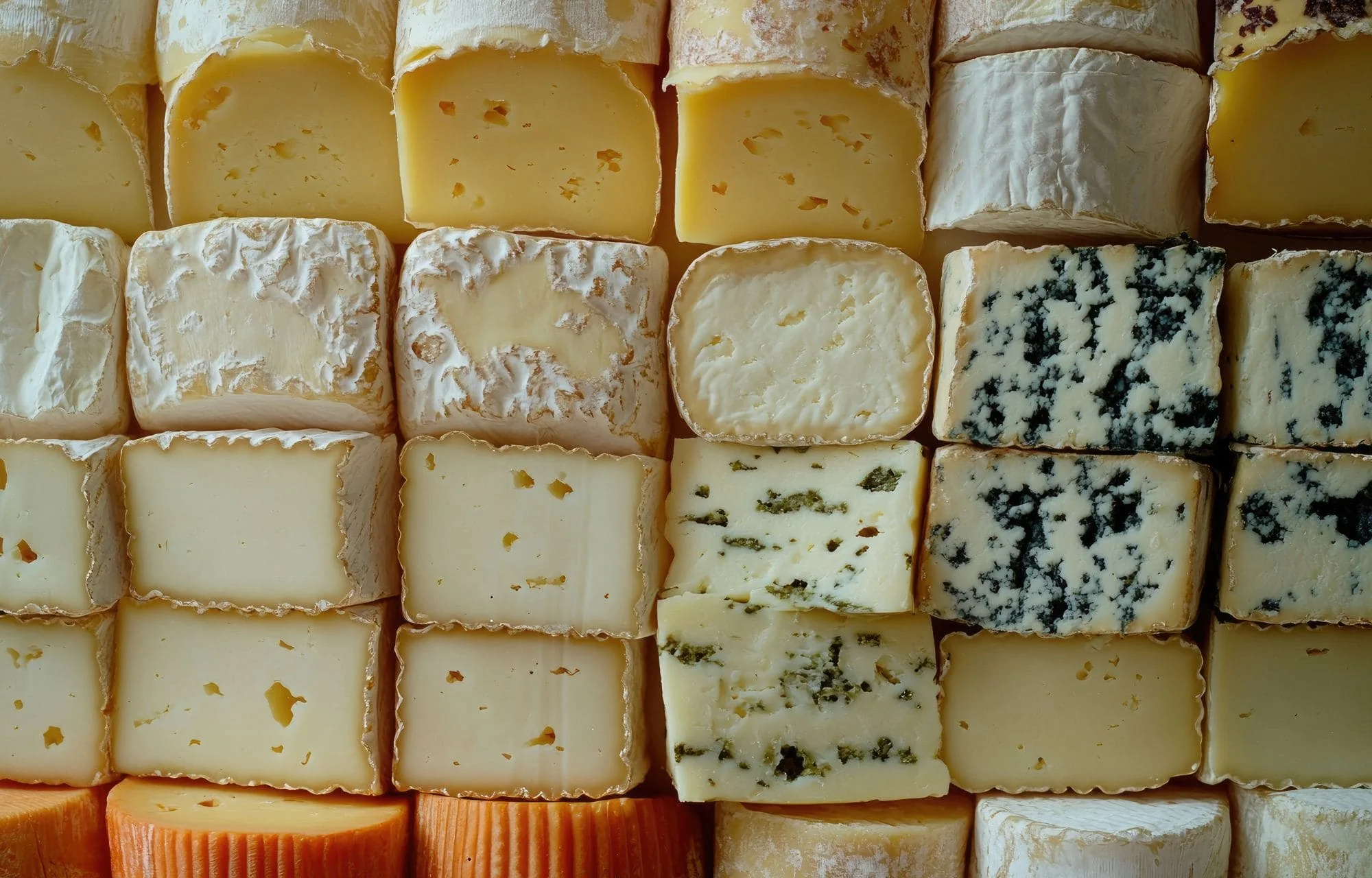 Cata de quesos variedad de formatges