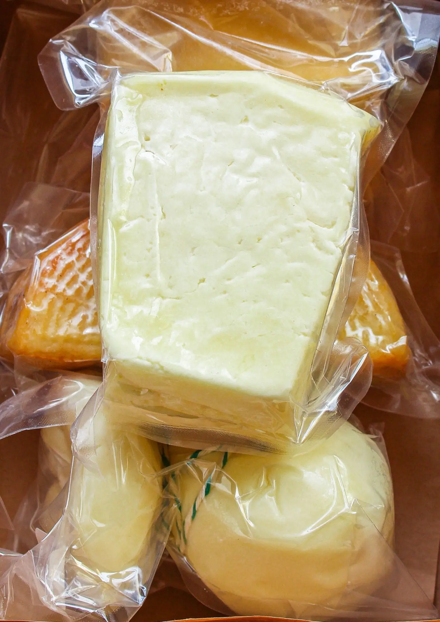 queso conservado al vacío