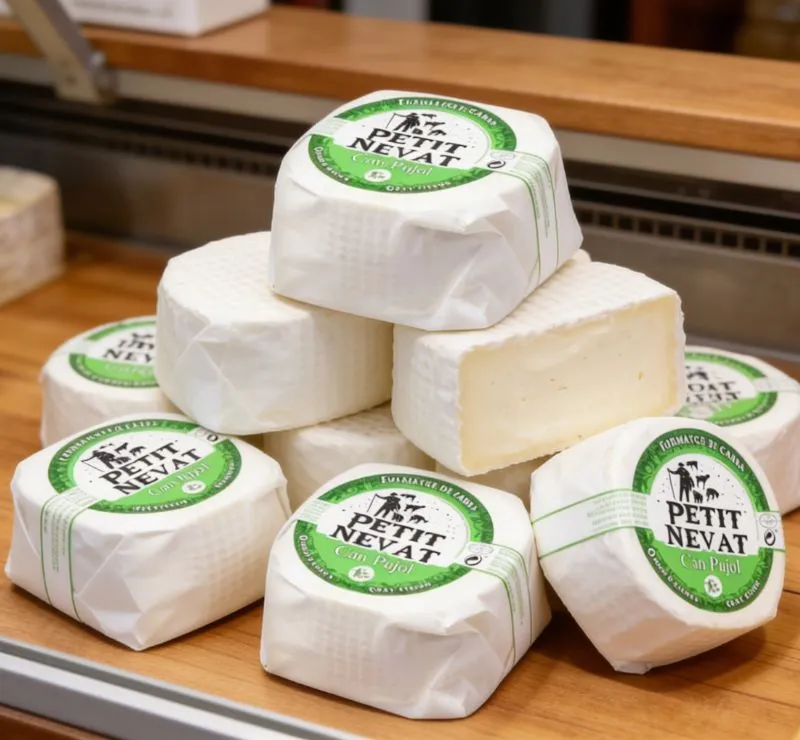 Petit nevat queso tierno de cabra catalán