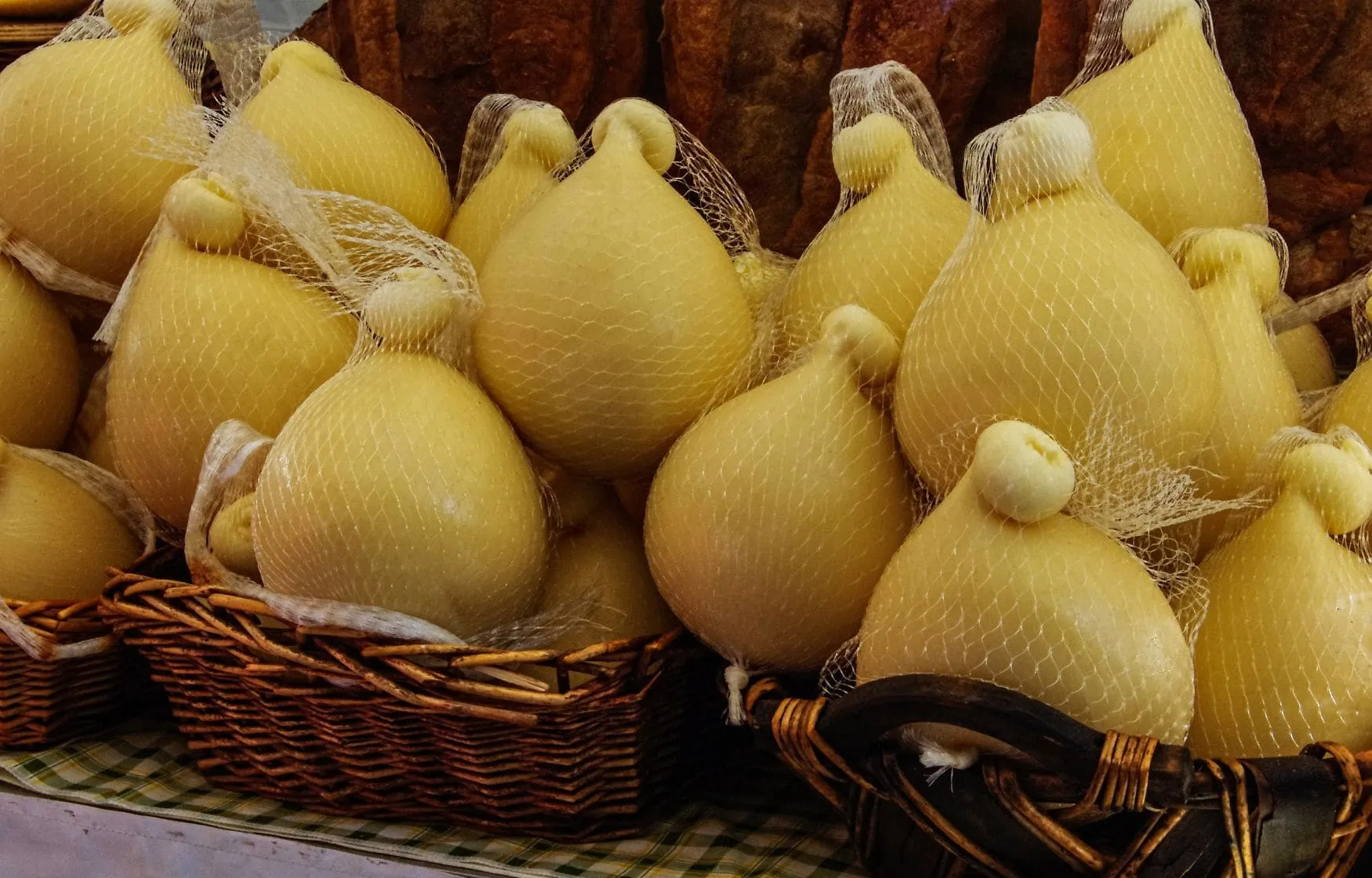 Scamorzas italianas