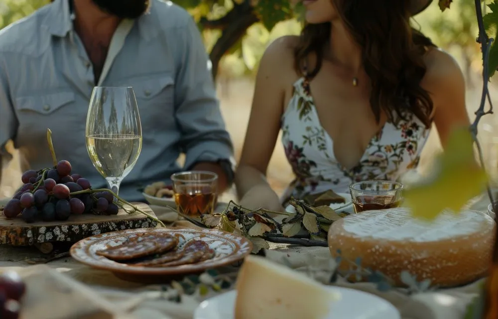 cata de quesos en pareja romántico Barcelona