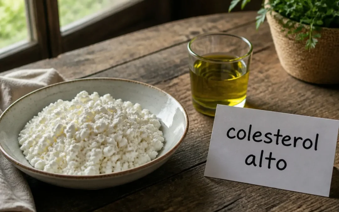 ¿El queso cottage es malo para el colesterol?