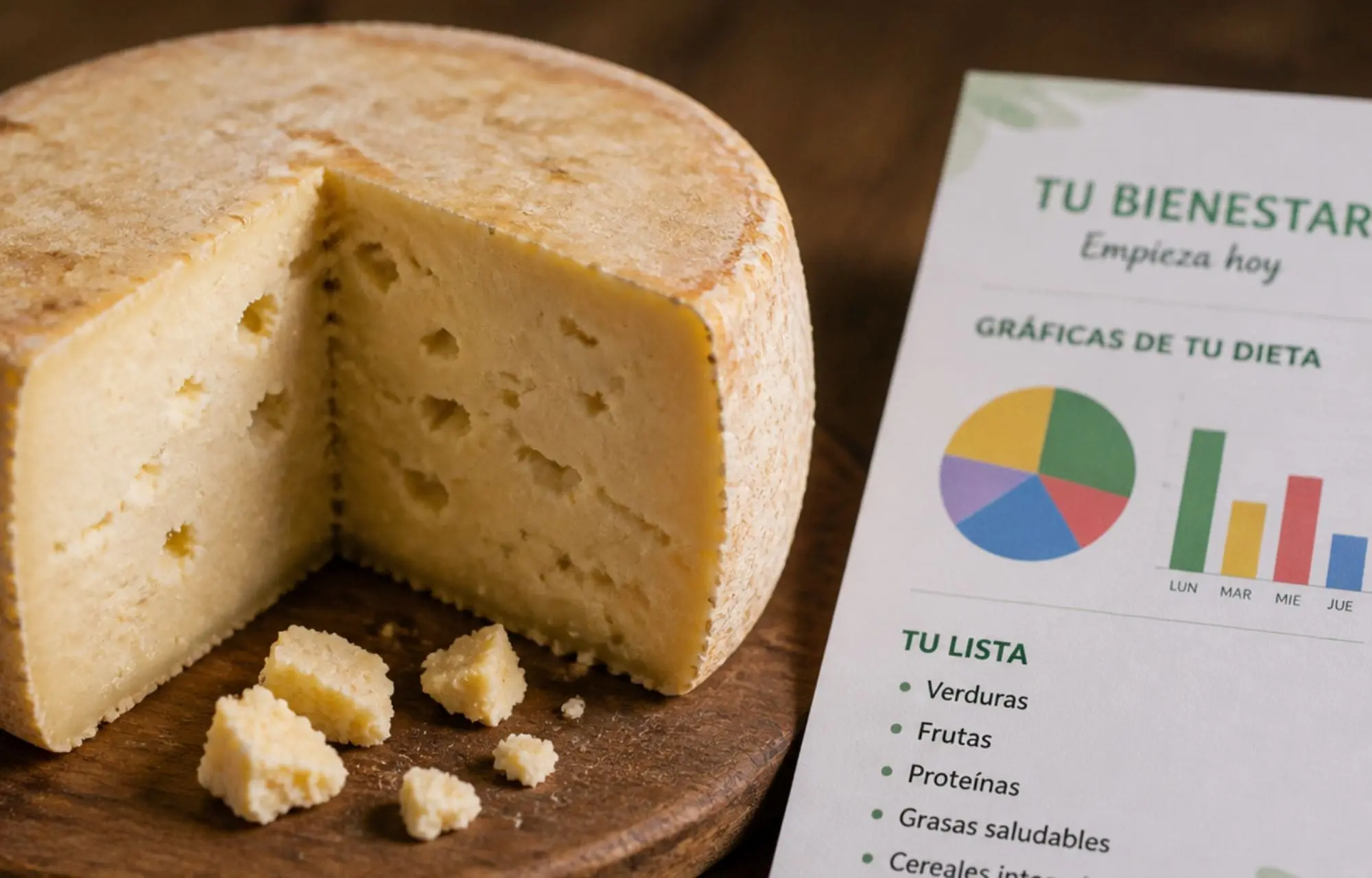 quesos beneficiosos para una dieta