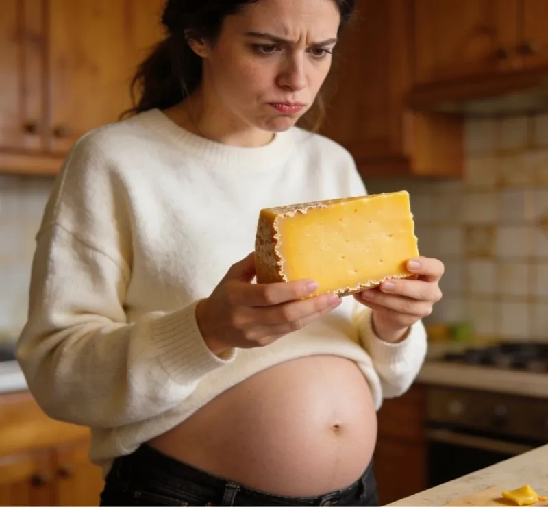 quesos que no puede comer una embarazada