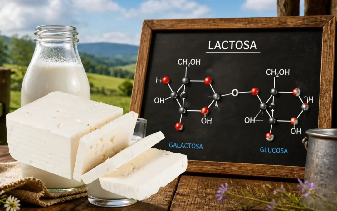 el queso de vaca tiene lactosa