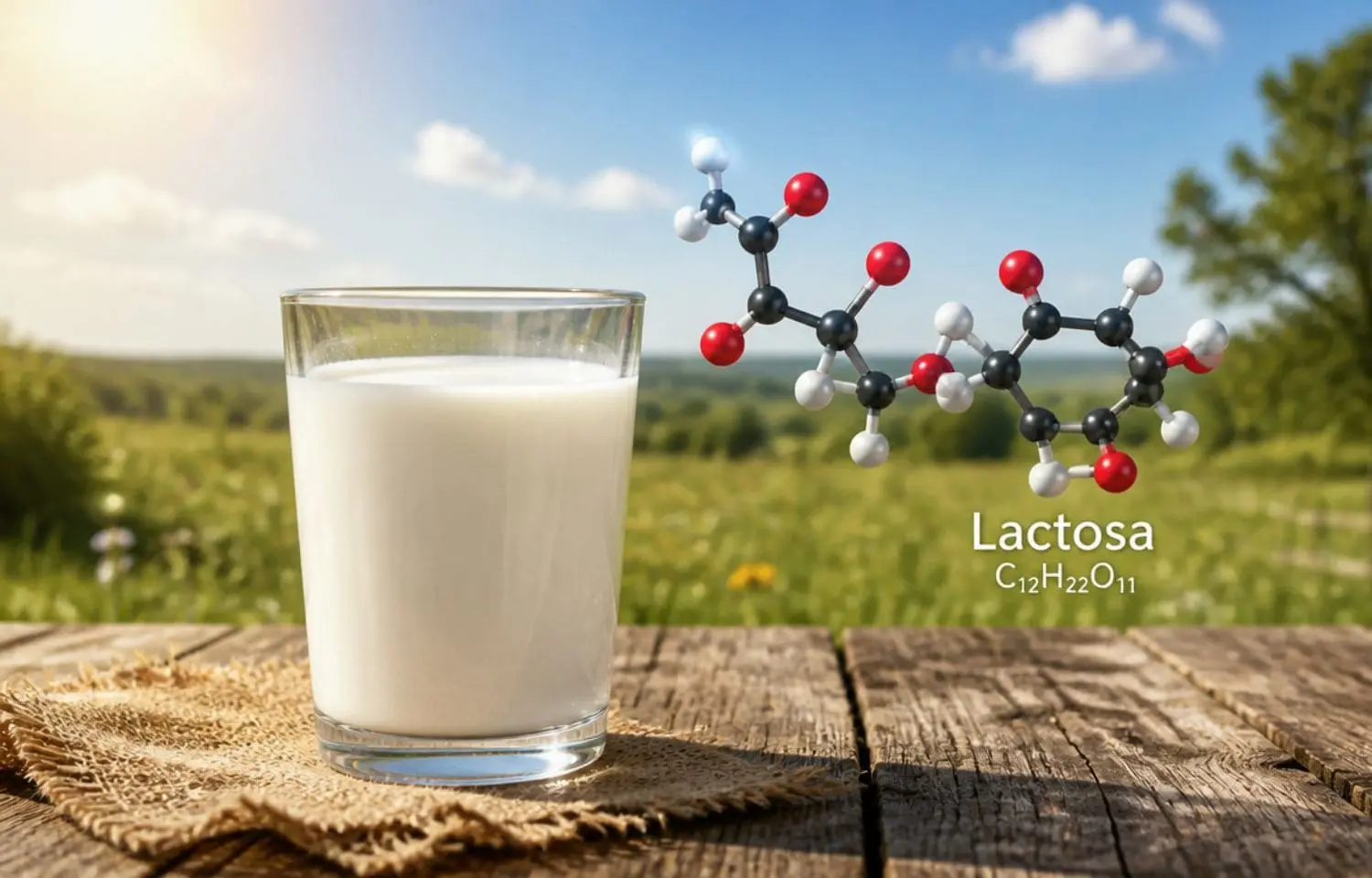 la proteína de la lactosa en el queso de vaca