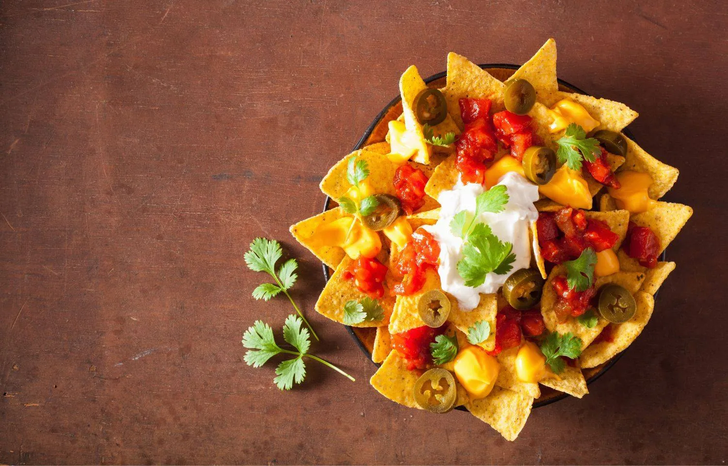 receta de nachos con carne