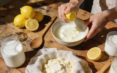 ¿Cómo hacer queso fresco con limón?