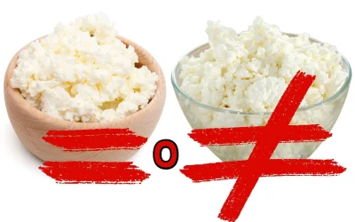 ¿El queso cottage y el requesón son lo mismo?