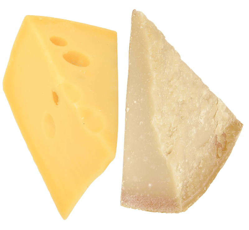 queso curado vs. semicurado