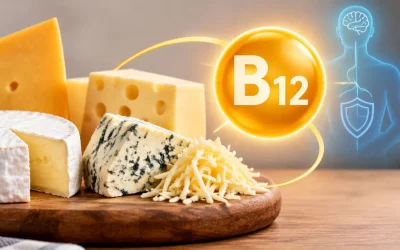 ¿El queso tiene vitamina B12?