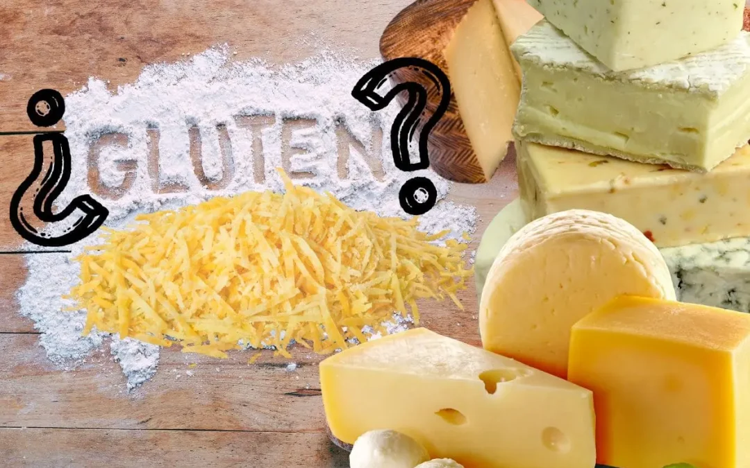 el queso lleva gluten