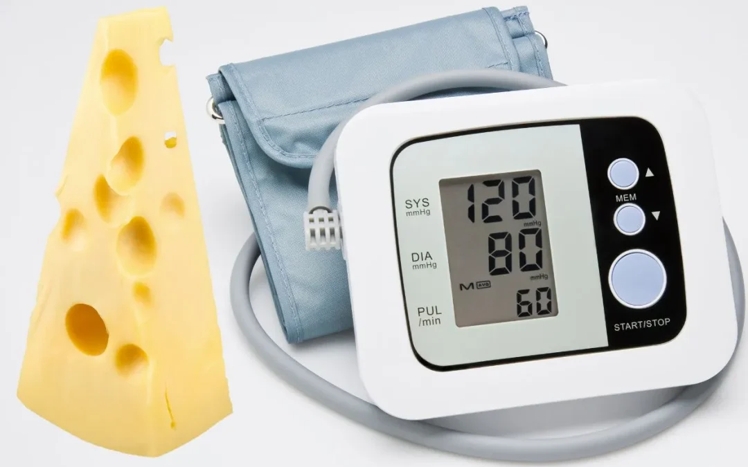 el queso sube la tensión