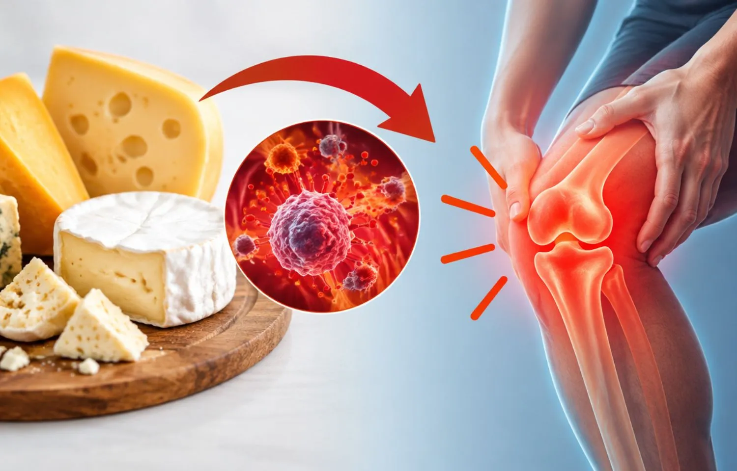 las proteínas del queso son inflamatorios